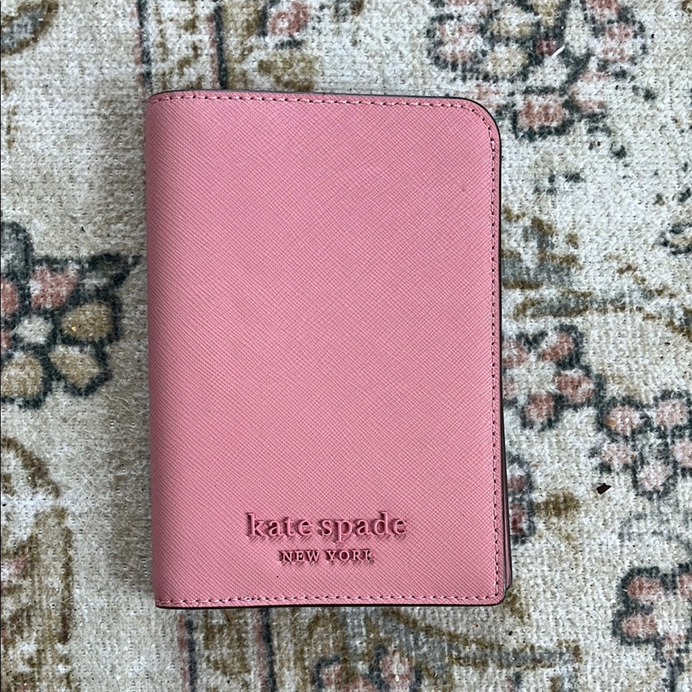 Kate Spade Blush Pink Travel Passport Cover